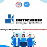 Lowongan Kerja PT Datascrip 2025